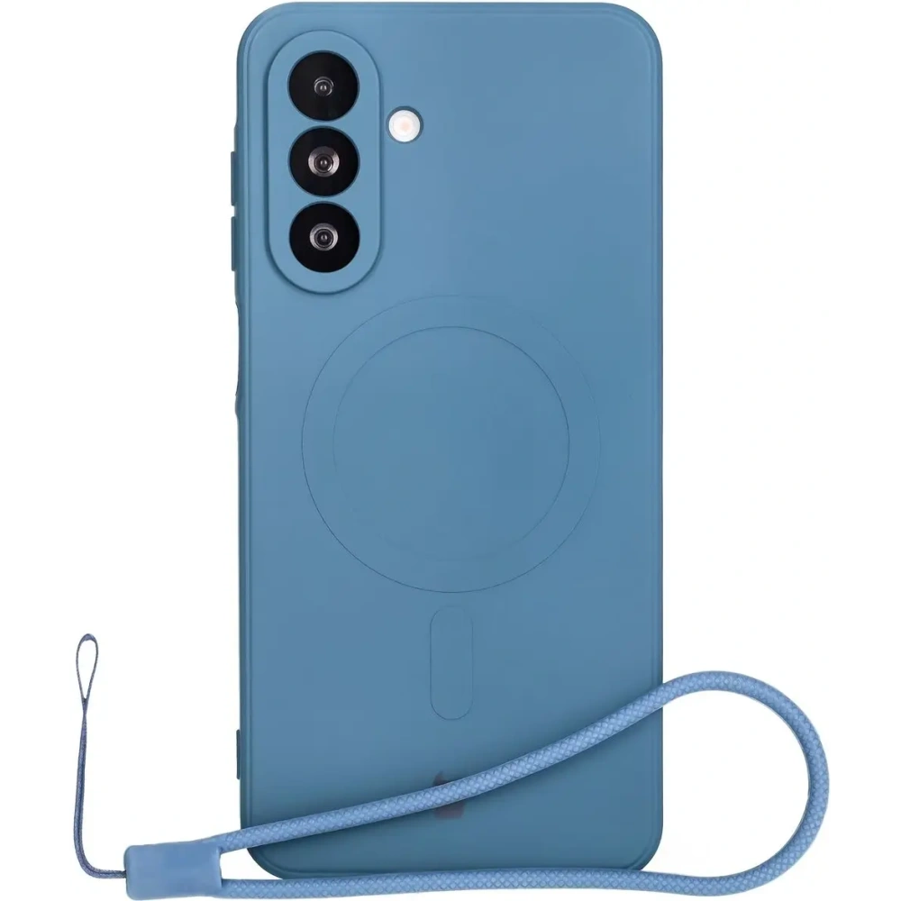 Hurtownia GSM - Bizon Case Silikon Magnetic Sq Samsung Galaxy A26 5G marineblau - BIZ8336 - {ean13} - Hurt