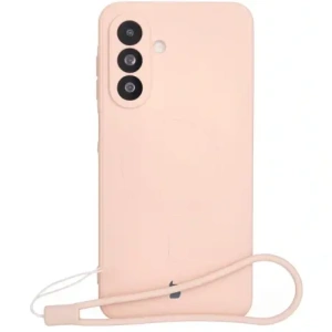 Hurtownia GSM - Silikonové pouzdro s magnetickým kroužkem Bizon Case Silicone Magnetic Sq pro Samsung Galaxy A26 5G světle růžové - BIZ8338 - {ean13} - Hurt