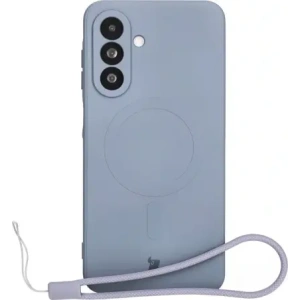 Hurtownia GSM - Silikonové pouzdro s magnetickým kroužkem Bizon Case Silicone Magnetic Sq pro Samsung Galaxy A26 5G šedé - BIZ8340 - {ean13} - Hurt