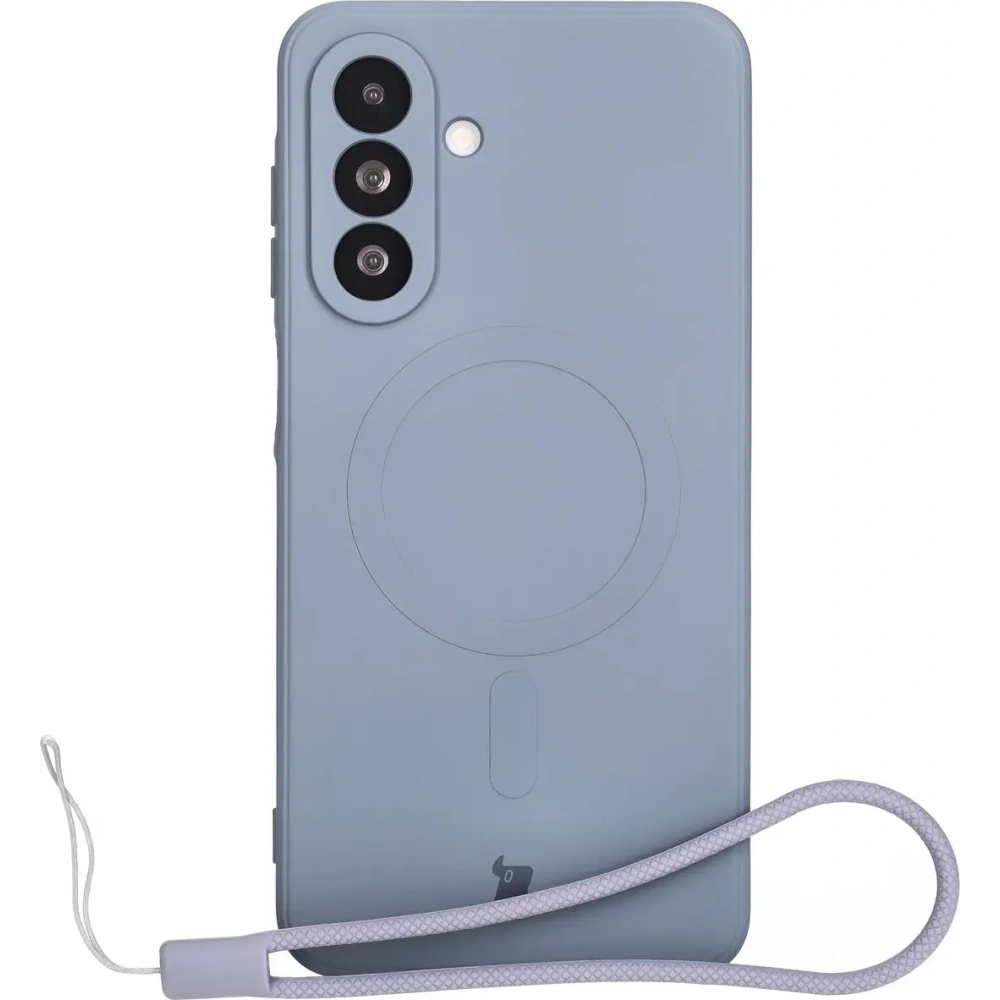 Wholesale Bizon Case Silicone Magnetic Sq Samsung Galaxy A26 5G grey - BIZ8340 - {ean13} - Hurt