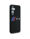 Wholesale BMW Silicone Middle Tricolor Stripes MagSafe Samsung Galaxy S25 black - BMW810 - {ean13} - Hurt