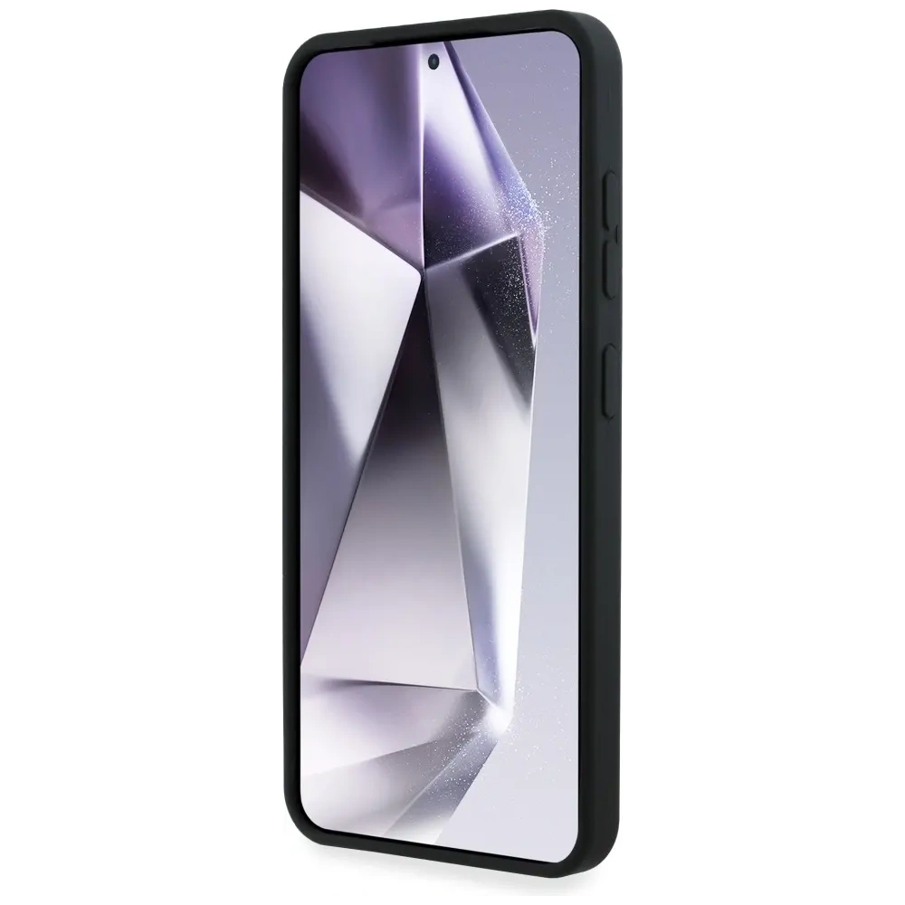 Hurtownia GSM - Etui BMW silikonové střední trikolorové pruhy MagSafe pro Samsung Galaxy S25 černé - BMW810 - {ean13} - Hurt