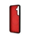 Wholesale BMW Silicone Middle Tricolor Stripes MagSafe Samsung Galaxy S25 black - BMW810 - {ean13} - Hurt