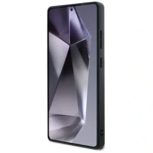 Etui Guess 4G Round Patch Classic Logo MagSafe do Samsung Galaxy S25 Ultra różowy