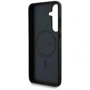 Hurtownia GSM - Guess 4G Round Patch Classic Logo MagSafe Samsung Galaxy S25+ Plus maro - GUE4294 - {ean13} - Hurt