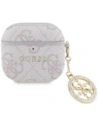 Etui Guess 4G Strass Charm do Apple AirPods 4 różowy