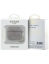 Etui Guess 4G Strass Charm do Apple AirPods 4 różowy