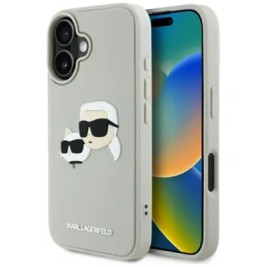 Hurtownia GSM - Karl Lagerfeld HC 3D Rubber Double Heads Apple iPhone 16 bej - KLD21889 - {ean13} - Hurt