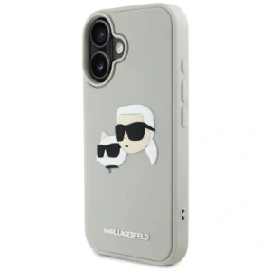 Hurtownia GSM - Karl Lagerfeld HC 3D Rubber Double Heads Apple iPhone 16 bej - KLD21889 - {ean13} - Hurt