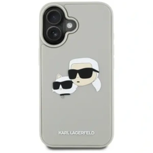 Hurtownia GSM - Karl Lagerfeld HC 3D Rubber Double Heads Apple iPhone 16 bej - KLD21889 - {ean13} - Hurt