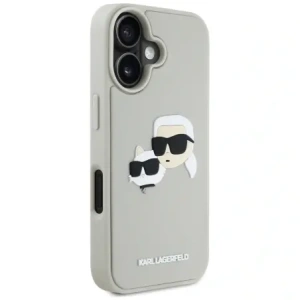 Hurtownia GSM - Karl Lagerfeld HC 3D Rubber Double Heads Apple iPhone 16 bej - KLD21889 - {ean13} - Hurt