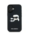 Hurtownia GSM - Karl Lagerfeld HC 3D Rubber Double Heads Apple iPhone 16 negru - KLD21890 - {ean13} - Hurt