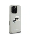 Hurtownia GSM - Karl Lagerfeld HC 3D Gumi Dupla Fej Apple iPhone 16 Pro bézs - KLD21891 - {ean13} - Hurt