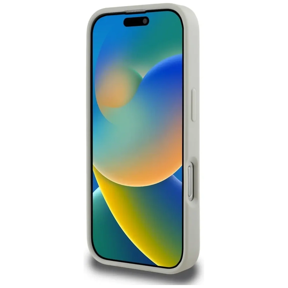 Hurtownia GSM - Karl Lagerfeld HC 3D Gumi Dupla Fej Apple iPhone 16 Pro bézs - KLD21891 - {ean13} - Hurt