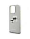 Hurtownia GSM - Karl Lagerfeld HC 3D Gumi Dupla Fej Apple iPhone 16 Pro bézs - KLD21891 - {ean13} - Hurt