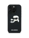 Hurtownia GSM - Etui Karl Lagerfeld HC 3D Rubber Double Heads do Apple iPhone 16 Pro černé - KLD21892 - {ean13} - Hurt