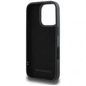 Hurtownia GSM - Etui Karl Lagerfeld HC 3D Rubber Double Heads do Apple iPhone 16 Pro černé - KLD21892 - {ean13} - Hurt