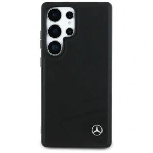 Hurtownia GSM - Mercedes Leder Horizontale Prägung Kurven MagSafe Samsung Galaxy S25 Ultra schwarz - MRS302 - {ean13} - Hurt