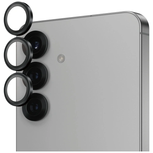 Szkło hartowane na obiektyw PanzerGlass Hoops Lens Protector do Samsung Galaxy S25 czarny