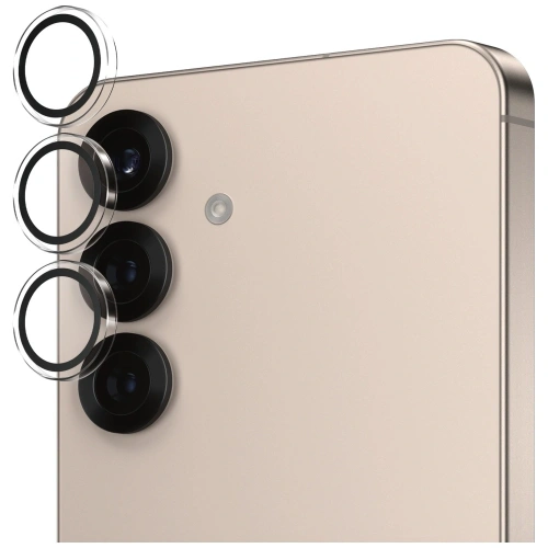 Szkło hartowane na obiektyw PanzerGlass Hoops Lens Protector do Samsung Galaxy S25 przezroczysty