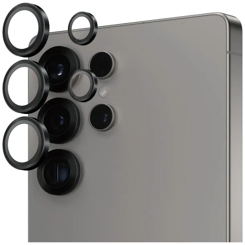 Wholesale PanzerGlass Hoops Lens Protector Samsung Galaxy S25 Ultra black - PZG803 - {ean13} - Hurt