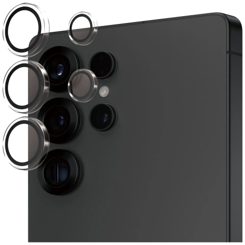 Szkło hartowane na obiektyw PanzerGlass Hoops Lens Protector do Samsung Galaxy S25 Ultra przezroczysty