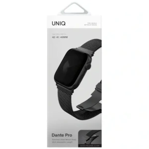 Hurtownia GSM - Pasek UNIQ Dante Pro do Apple Watch 42/41/40mm nerezová ocel grafitově černý - UNIQ1452 - {ean13} - Hurt