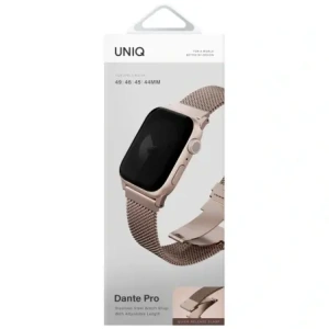 Hurtownia GSM - Pasek UNIQ Dante Pro do Apple Watch 49/46/45/44mm nerezová ocel metalická růžová - UNIQ1454 - {ean13} - Hurt