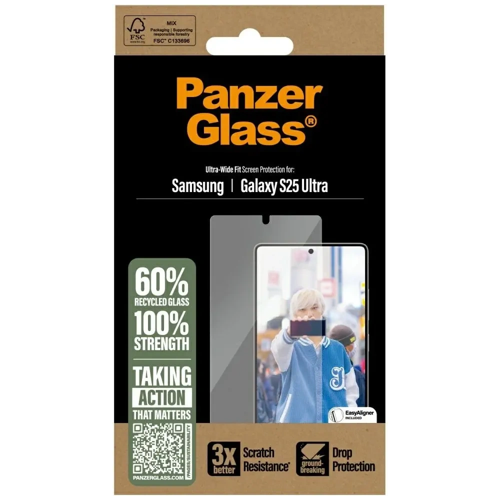 Wholesale PanzerGlass Ultra-Wide Fit Samsung Galaxy S25 Ultra - PZG816 - {ean13} - Hurt