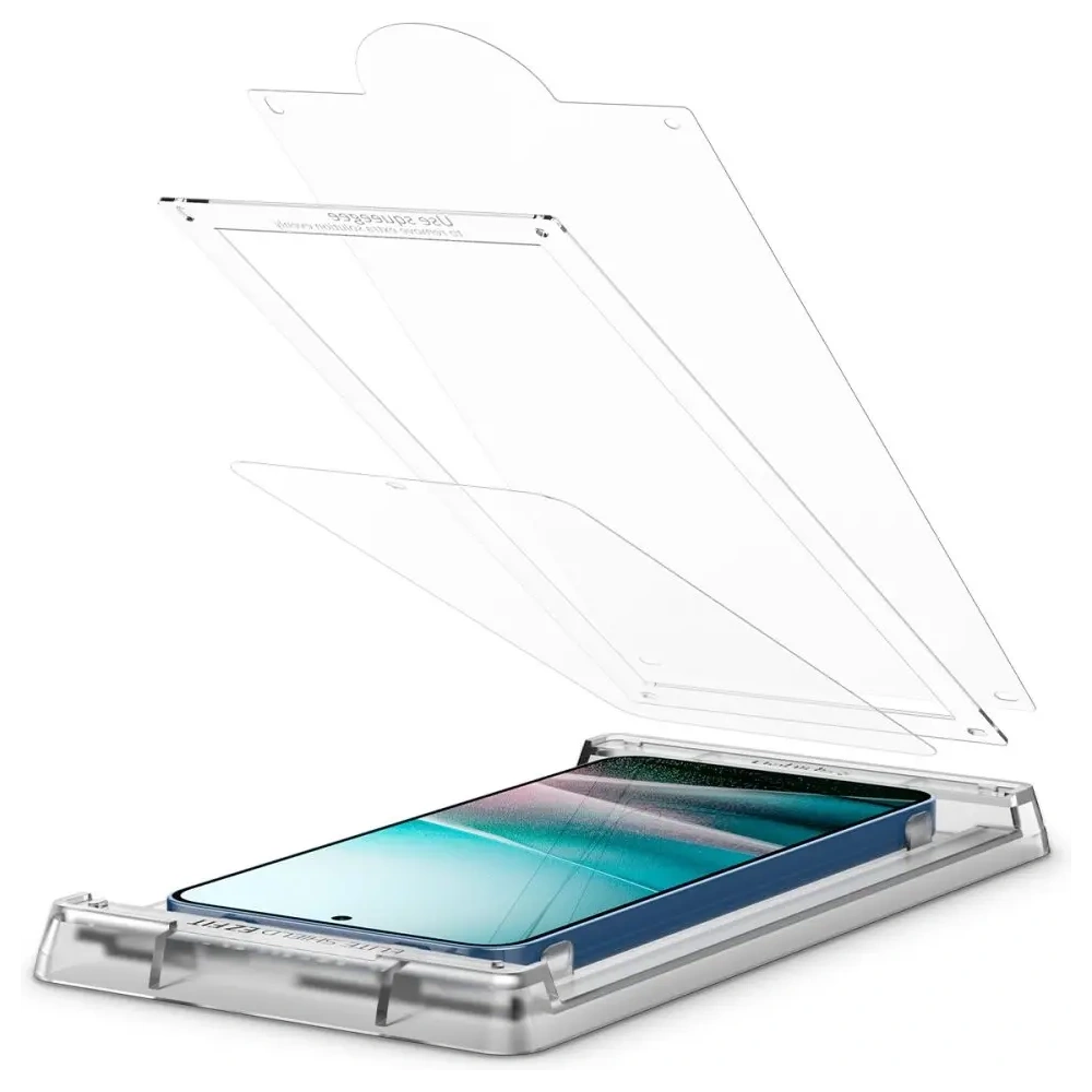 Wholesale Spigen Elite Shield ez Fit HD Samsung Galaxy S25+ Plus Clear - SPN16654 - {ean13} - Hurt