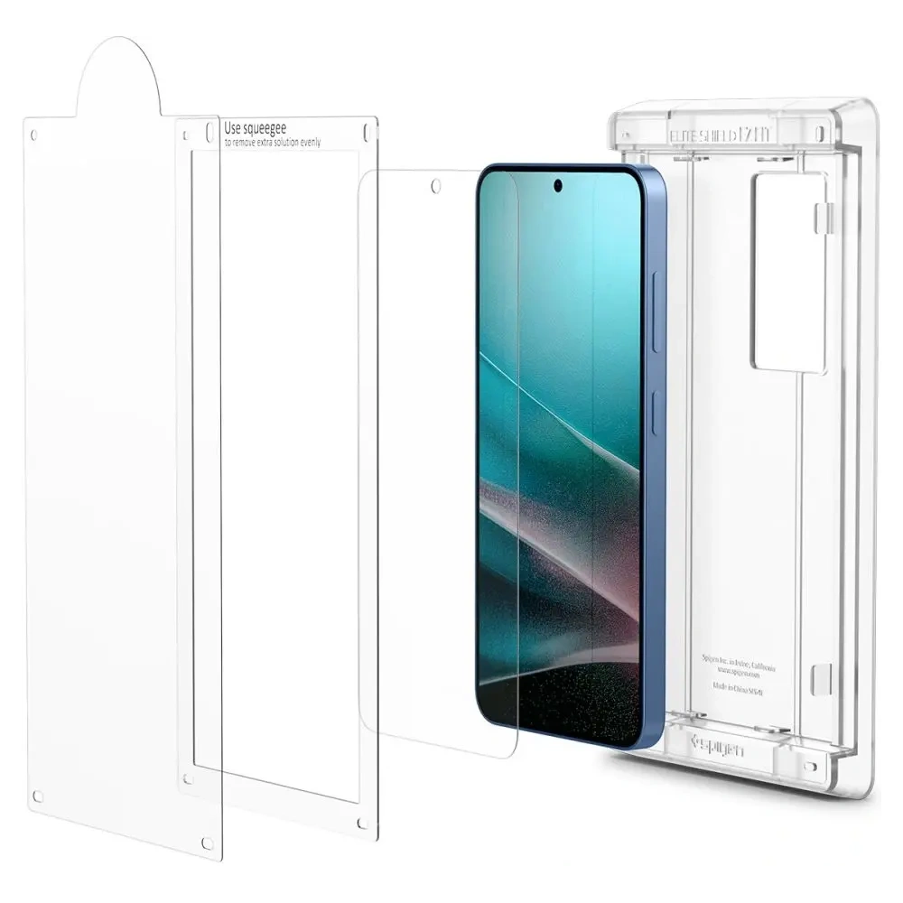 Wholesale Spigen Elite Shield ez Fit HD Samsung Galaxy S25+ Plus Clear - SPN16654 - {ean13} - Hurt