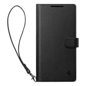 Wholesale Spigen Wallet S Samsung Galaxy S25 Ultra Black - SPN16655 - {ean13} - Hurt