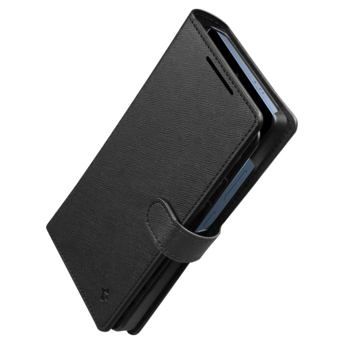 Etui z klapką Spigen Wallet S Samsung Galaxy S25 Ultra Black