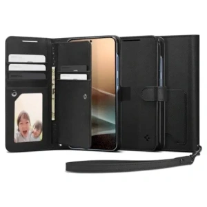 Wholesale Spigen Wallet S Samsung Galaxy S25+ Plus Black - SPN16656 - {ean13} - Hurt