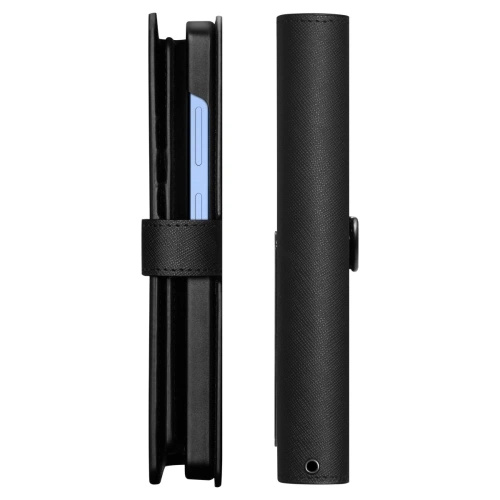 Etui z klapką Spigen Wallet S Samsung Galaxy S25+ Plus Black