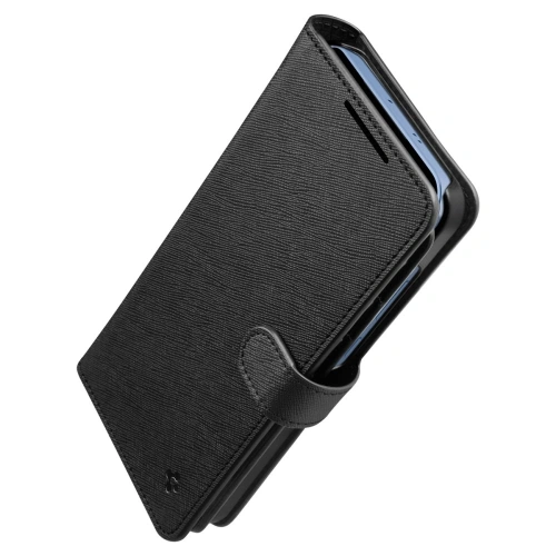 Etui z klapką Spigen Wallet S Samsung Galaxy S25+ Plus Black