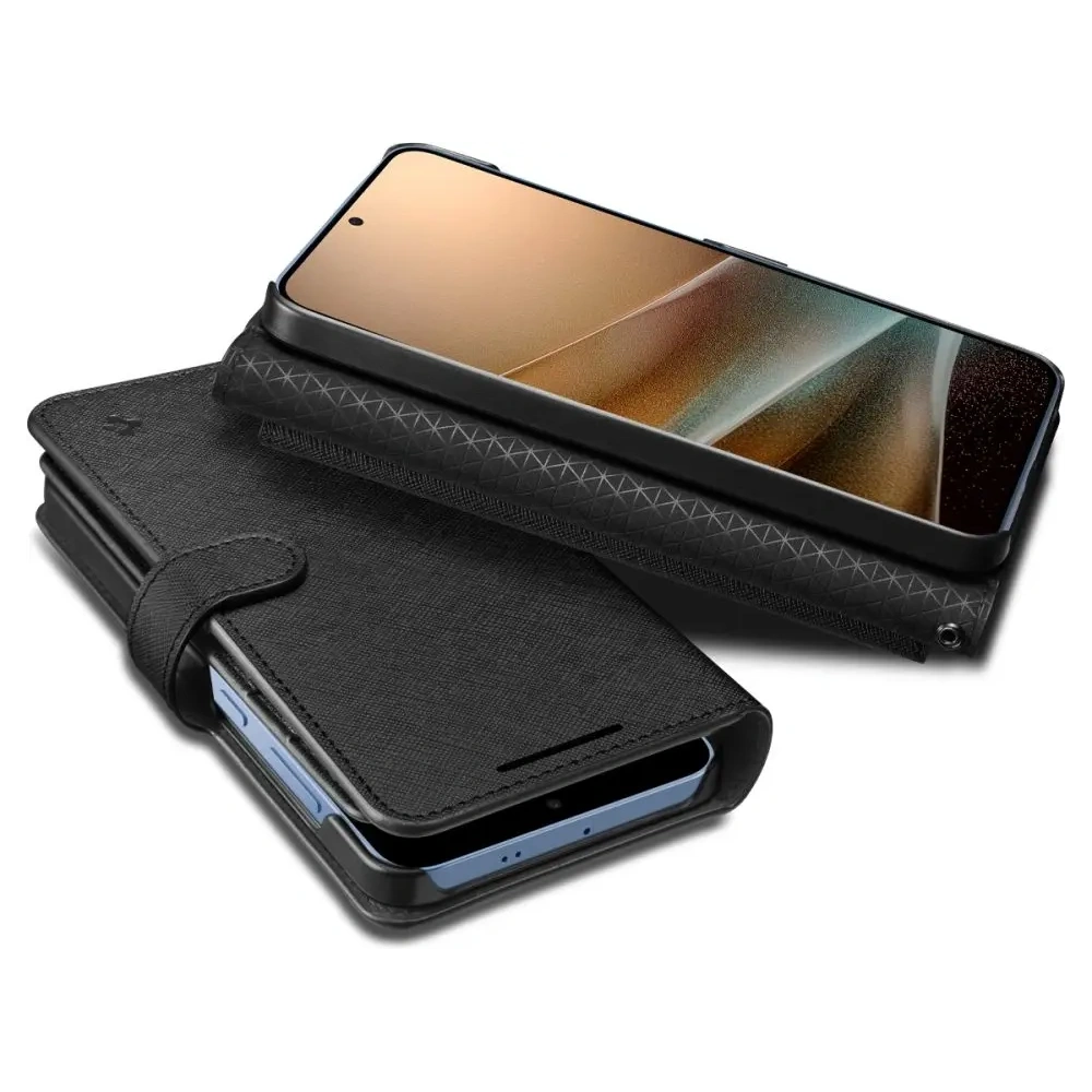 Wholesale Spigen Wallet S Samsung Galaxy S25+ Plus Black - SPN16656 - {ean13} - Hurt
