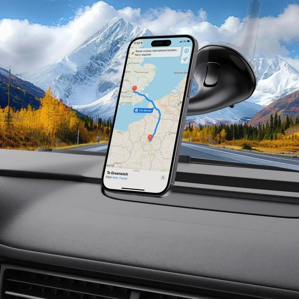 Wholesale Tech-Protect N56 Magnetic MagSafe Dashboard Unrg & Vent Car Mount Black - THP3896 - {ean13} - Hurt