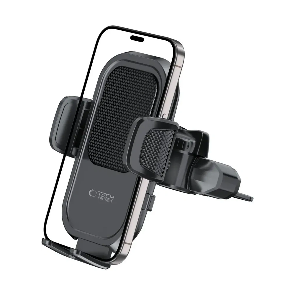 Hurtownia GSM - Uchwyt samochodowy do kratki Tech-Protect V8 Universal CD & Vent Car Mount Black - THP3899 - {ean13} - Hurt