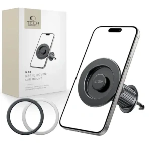 Hurtownia GSM - Magnetický držák do auta na mřížku Tech-Protect N58 Magnetic MagSafe Vent Car Mount Black - THP3903 - {ean13} - Hurt