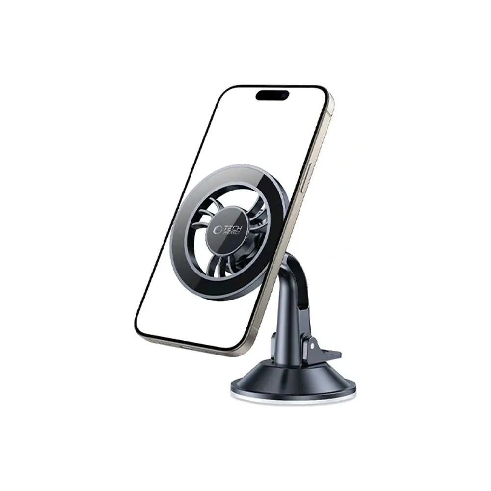 Wholesale Tech-Protect N56 Magnetic MagSafe Dashboard Shrt Car Mount Black - THP3904 - {ean13} - Hurt