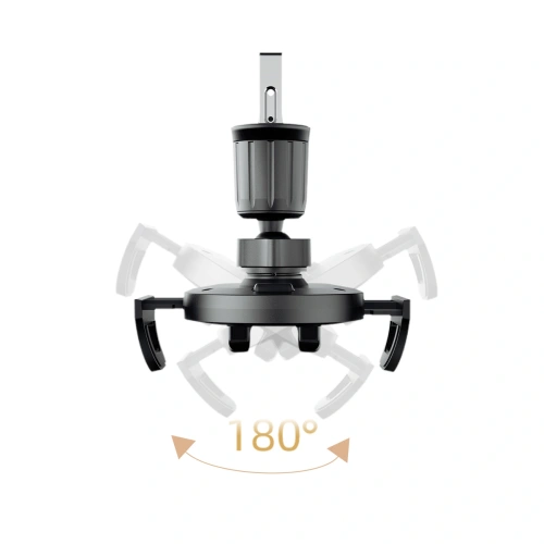 Uchwyt samochodowy do kratki Dudao F2+ zaciskowy czarny