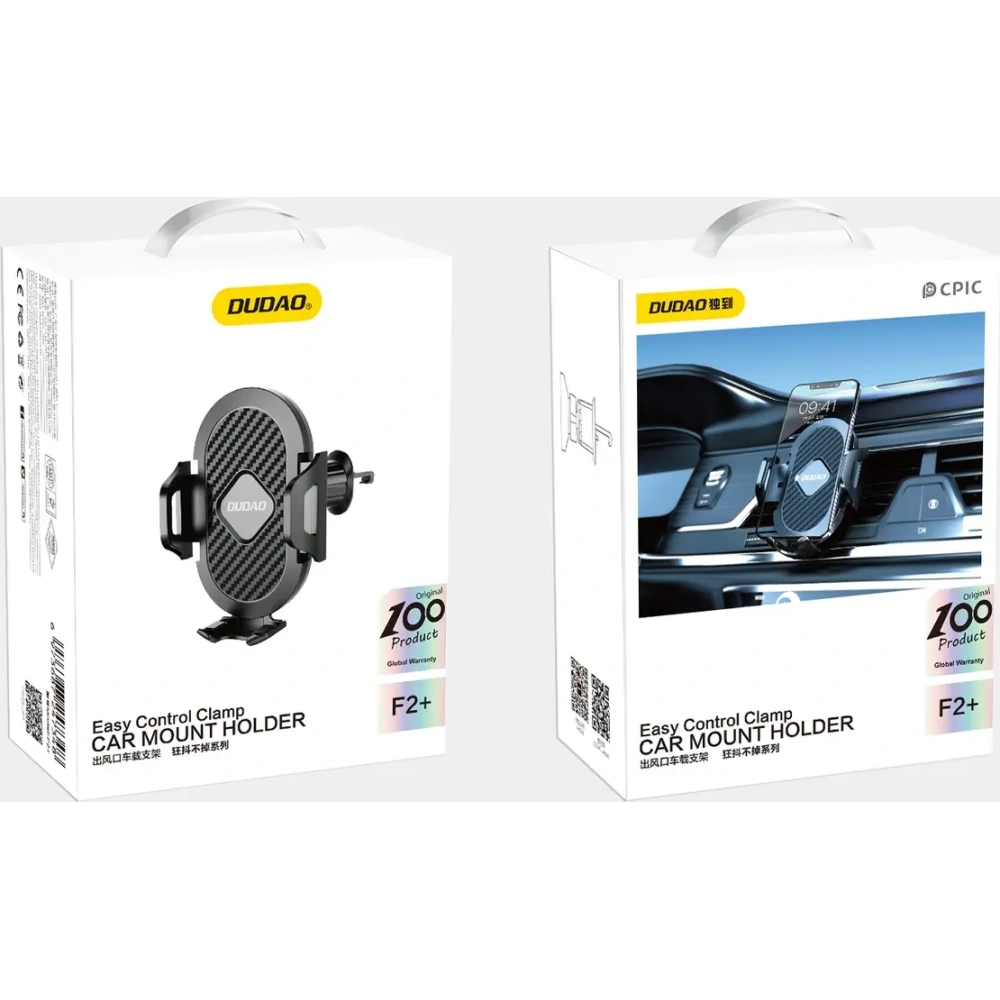 Wholesale Dudao F2+ grille car mount clamp black - DDA355 - {ean13} - Hurt