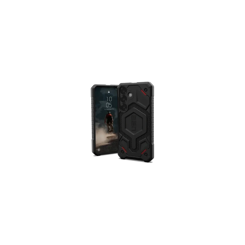 Hurtownia GSM - UAG Urban Armor Gear Monarch Pro Samsung Galaxy S25 5G mit integriertem magnetischem Modul (Kevlar Schwarz) - UAG1475 - {ean13} - Hurt