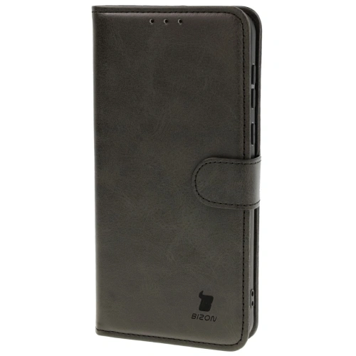 Etui z klapką Bizon Case Pocket do Honor Magic7 Pro czarne