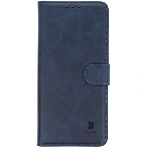 Etui z klapką Bizon Case Pocket do Honor Magic7 Pro granatowe