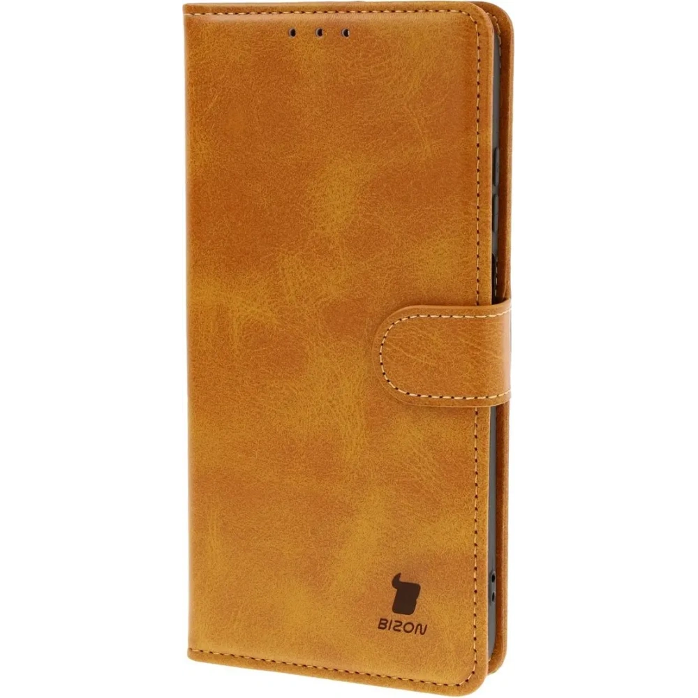 Hurtownia GSM - Etui z klapką Bizon Case Pocket do Motorola Moto G15 / G15 Power / G05 hnědé - BIZ8347 - {ean13} - Hurt