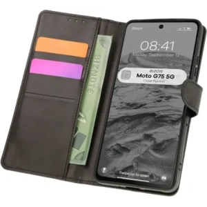 Hurtownia GSM - Bizon Case Pocket Motorola Moto G75 5G schwarz - BIZ8351 - {ean13} - Hurt