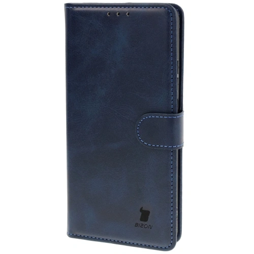 Etui z klapką Bizon Case Pocket do Motorola Moto G75 5G granatowe