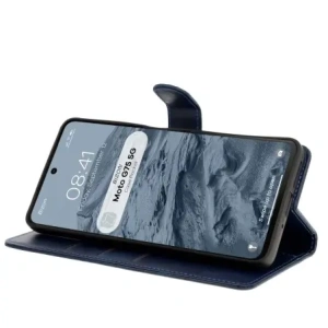 Hurtownia GSM - Etui z klapką Bizon Case Pocket do Motorola Moto G75 5G modré - BIZ8352 - {ean13} - Hurt